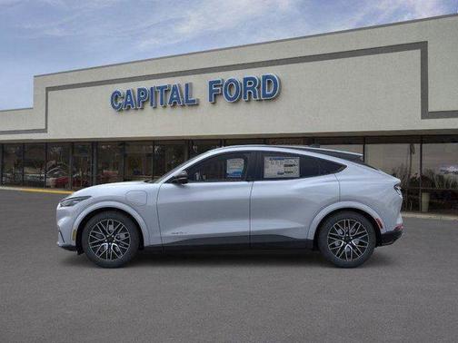 Glacier Gray Metallic 2025 Ford Mustang Mach-E Premium