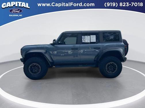 Azure Gray Metallic 2023 Ford Bronco Raptor
