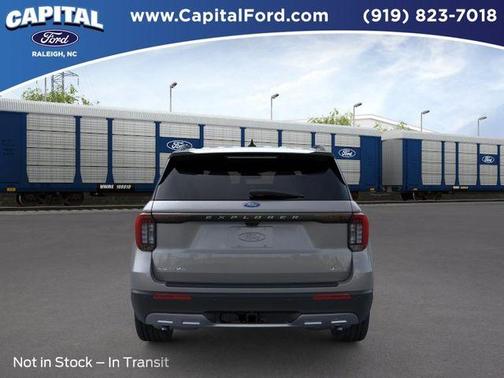 Gray Metallic 2026 Ford Explorer Active