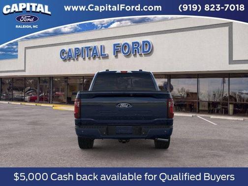 Antimatter Blue Metallic 2026 Ford F-150 XLT