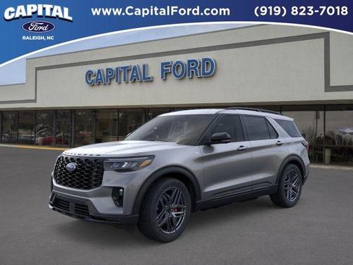 Carbonized Gray Metallic 2026 Ford Explorer ST-Line