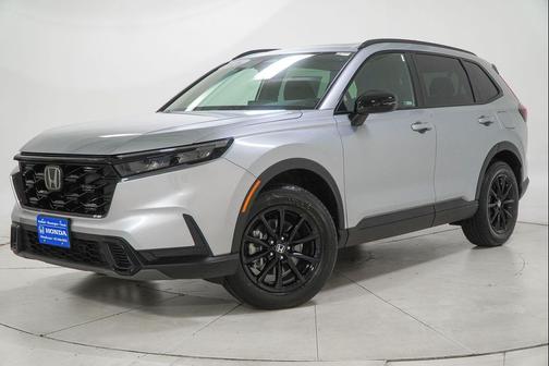 Solar Silver Metallic 2026 Honda CR-V Hybrid Sport AWD