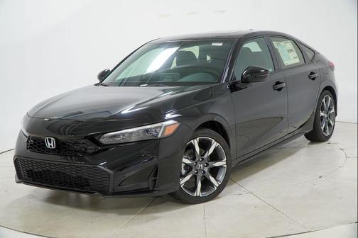 Crystal Black Pearl 2026 Honda Civic Hybrid Sport Touring