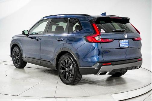 Canyon River Blue Met 2026 Honda CR-V Hybrid Sport Touring AWD