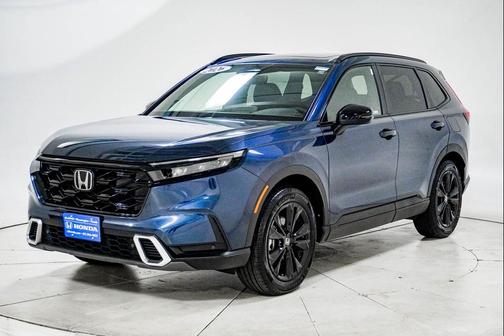Canyon River Blue Met 2026 Honda CR-V Hybrid Sport Touring AWD