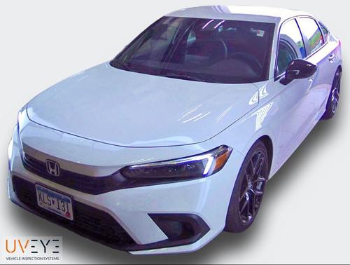 Platinum White Pearl 2023 Honda Civic Sport