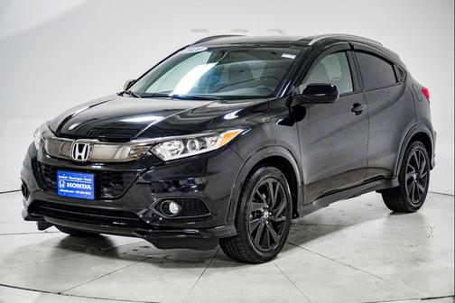 Crystal Black Pearl 2021 Honda HR-V AWD Sport
