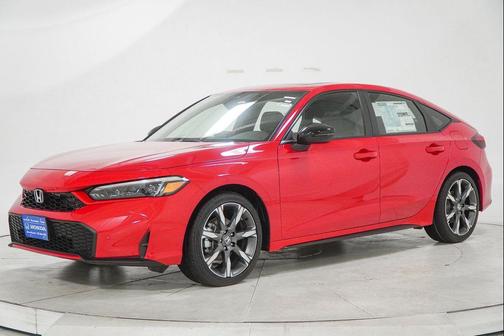 Rallye Red 2026 Honda Civic Hybrid Sport Touring