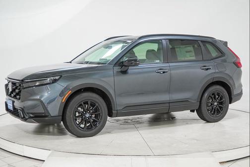 Meteorite Gray Metallic 2026 Honda CR-V Hybrid Sport-L AWD