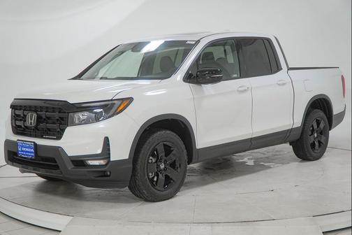 Platinum White Pearl 2026 Honda Ridgeline Black