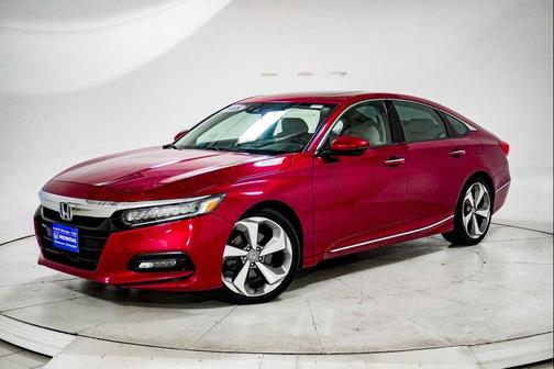 Radiant Red Metallic 2018 Honda Accord Touring 2.0T