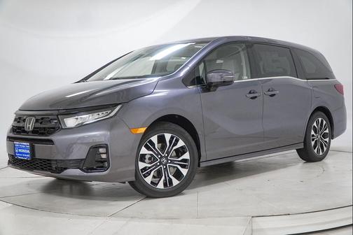 Modern Steel Metallic 2026 Honda Odyssey Elite