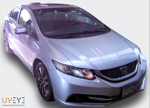 Alabaster Silver Metallic 2013 Honda Civic EX