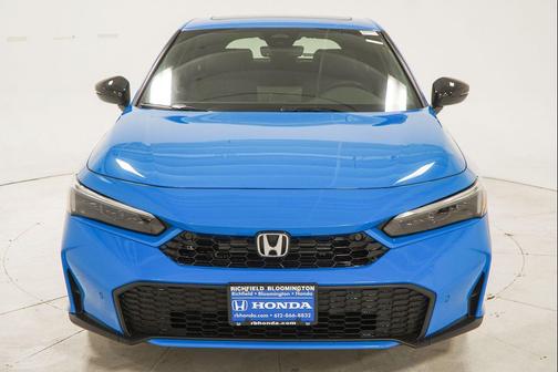 Boost Blue Pearl 2026 Honda Civic Hybrid Sport Touring