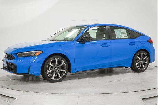 Boost Blue Pearl 2026 Honda Civic Hybrid Sport Touring