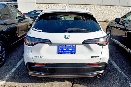 Platinum White 2023 Honda HR-V AWD Sport