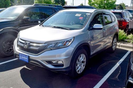 Alabaster Silver Metallic 2016 Honda CR-V EX-L