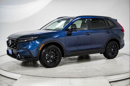 Canyon River Blue Metallic 2026 Honda CR-V Hybrid Sport AWD