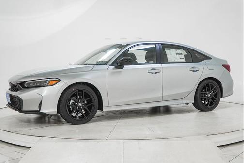 Solar Silver Metallic 2026 Honda Civic Sport