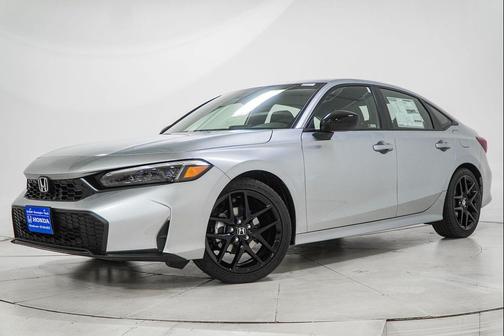 Solar Silver Metallic 2026 Honda Civic Sport