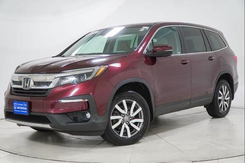 Deep Scarlet Pearl 2021 Honda Pilot AWD EX-L