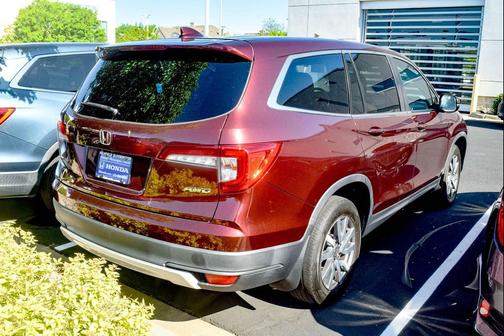 Deep Scarlet Pearl 2021 Honda Pilot AWD EX-L