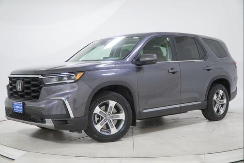 Modern Steel Metallic 2023 Honda Pilot AWD EX-L 8 Passenger