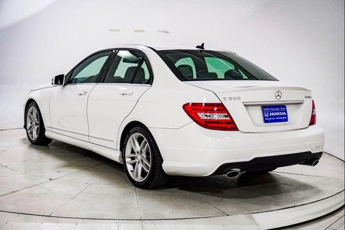 White 2014 Mercedes-Benz C-Class C 300 4MATIC Sport
