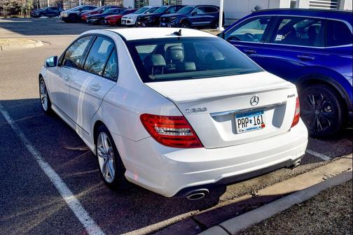 White 2014 Mercedes-Benz C-Class C 300 4MATIC Sport