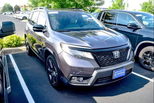Modern Steel Metallic 2020 Honda Passport AWD Touring