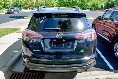 Galactic Aqua Mica 2017 Toyota RAV4 LE