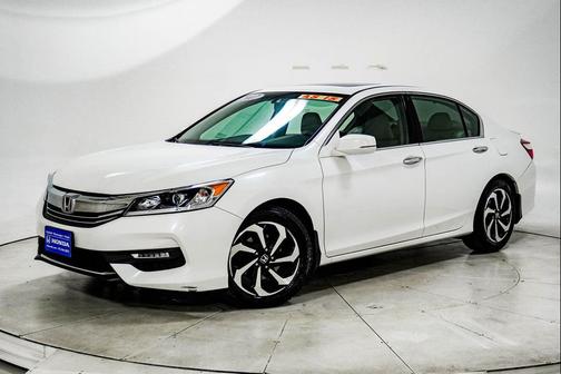 White Orchid Pearl 2017 Honda Accord EX-L
