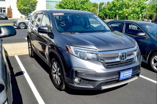 Modern Steel Metallic 2019 Honda Pilot EX-L