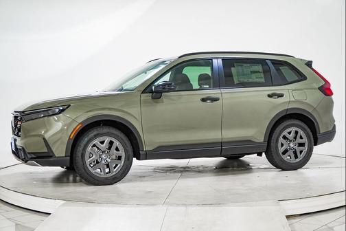 Ash Green Metallic 2026 Honda CR-V Hybrid TrailSport AWD