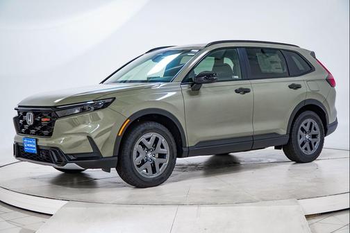 Ash Green Metallic 2026 Honda CR-V Hybrid TrailSport AWD
