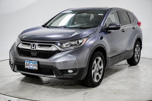 Gray 2017 Honda CR-V EX-L