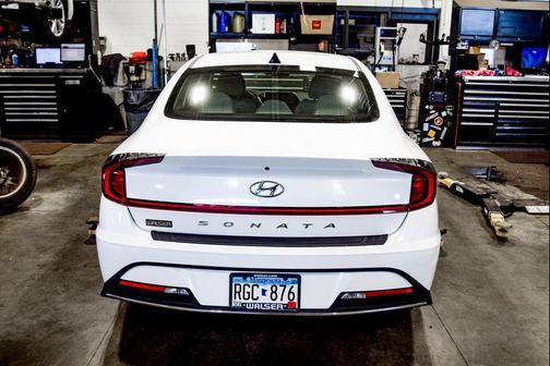 Quartz White 2022 Hyundai SONATA SE