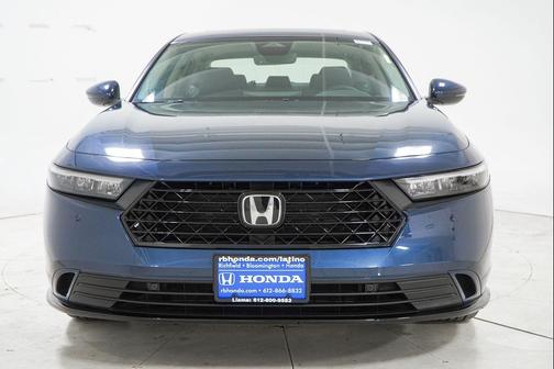 Canyon River Blue Metallic 2026 Honda Accord Hybrid EX-L