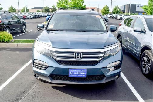 Steel Sapphire Metallic 2018 Honda Pilot EX-L