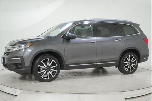 Modern Steel Metallic 2021 Honda Pilot AWD Elite