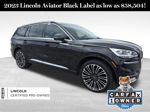 INFINITE BLACK MET CC 2023 Lincoln Aviator BLACK LABEL