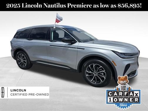 SILVER RADIANCE MET CC 2025 Lincoln Nautilus PREMIERE