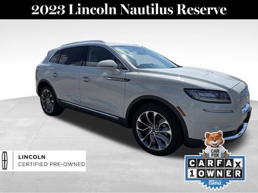 CERAMIC PEARL MET 3C 2023 Lincoln Nautilus RESERVE