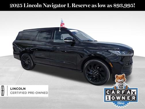 INFINITE BLACK MET CC 2025 Lincoln Navigator L RESERVE