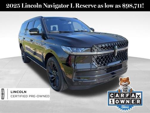 INFINITE BLACK MET CC 2025 Lincoln Navigator L RESERVE