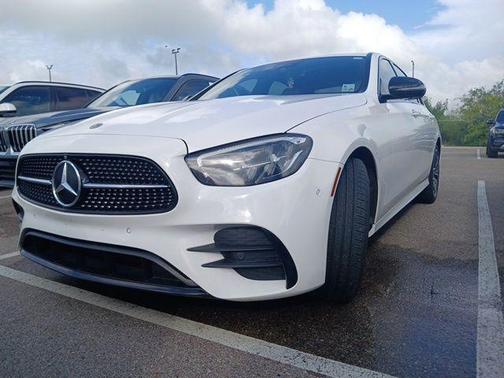 White 2022 Mercedes-Benz E-Class E 350