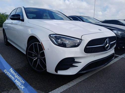 White 2022 Mercedes-Benz E-Class E 350