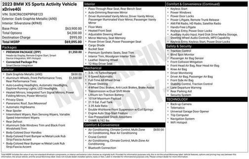 2023 BMW X5 xDrive40i