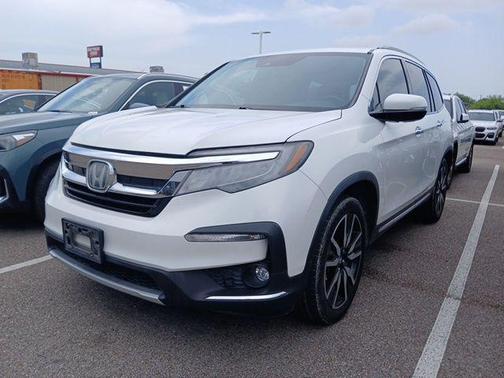 Platinum White Pearl 2020 Honda Pilot Touring 8-Passenger