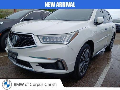 White Diamond Pearl 2017 Acura MDX 3.5L w/Advance Package